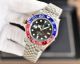 Replica Rolex GMT Master ii Sprite Black w Green Bezel Stainless Steel Watch  (6)_th.jpg